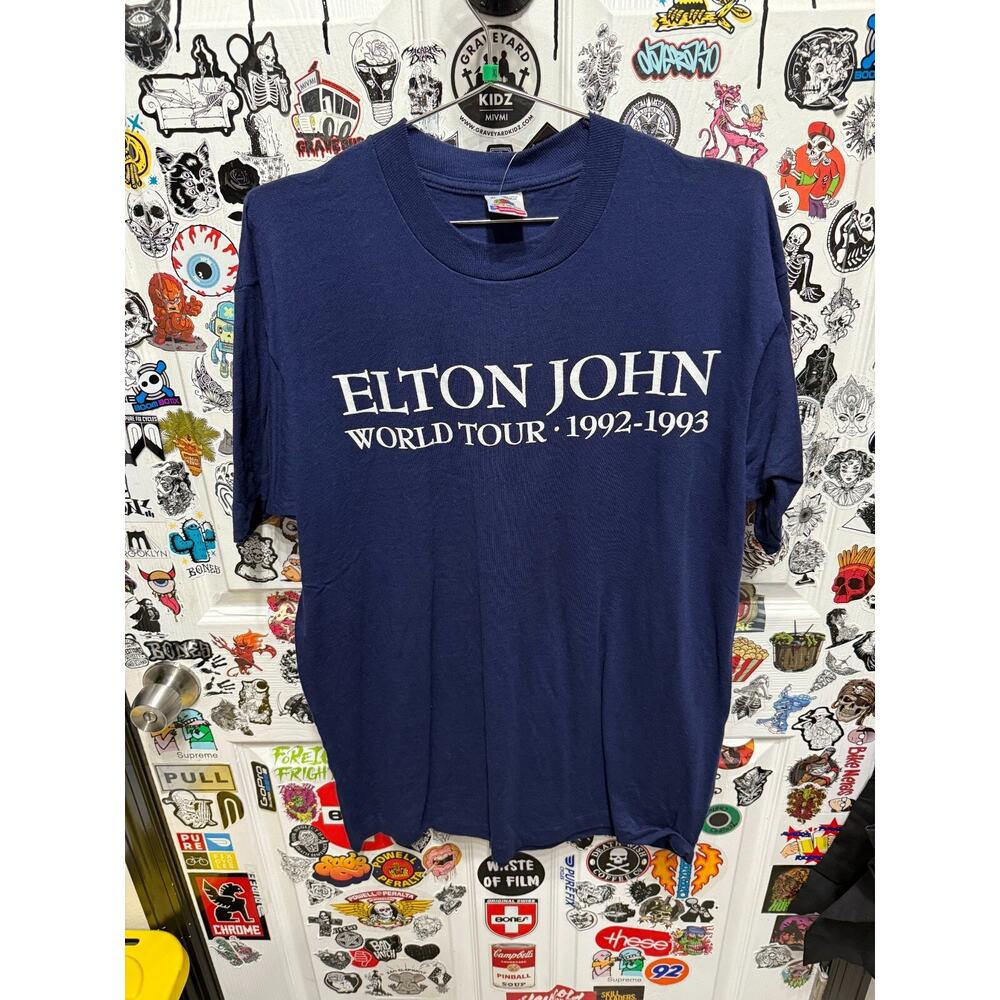 92'-93' Elton John World Tour Shirt Size XL